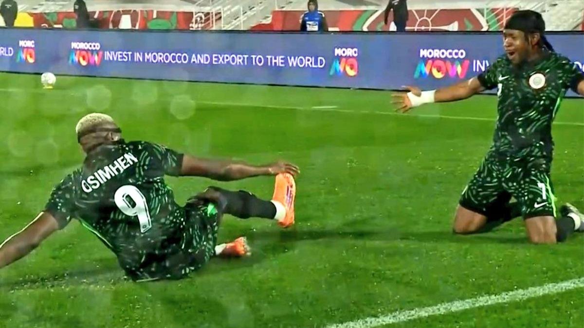 Osimhen-Lookman ortaklığı Nijerya'yı uçurdu! Bu ikili çok can yakıyor