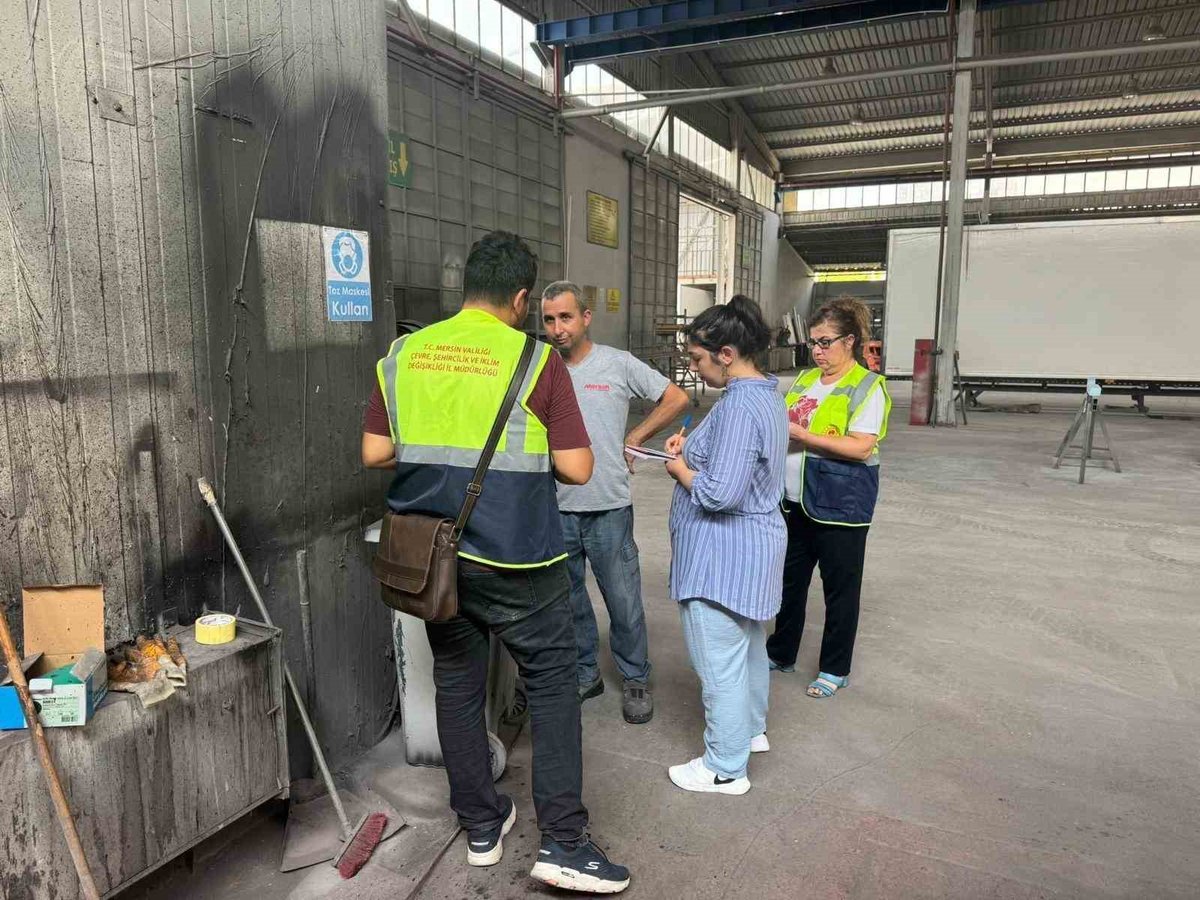 Mersin'de Çevre Denetimlerinde 132 İşletmeye 60 Milyon TL Ceza