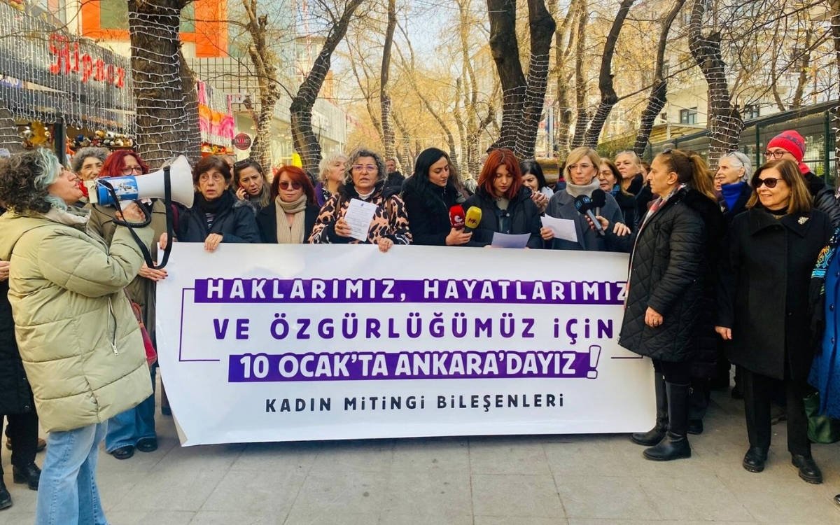 Kadınlar 10 Ocak’ta Ankara’da: Haklarımız İçin Mücadele Ediyoruz