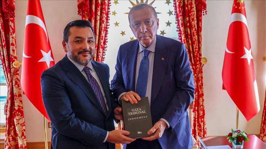 Gazze Davası Sonuç Raporu" Cumhurbaşkanı Erdoğan'a İletildi