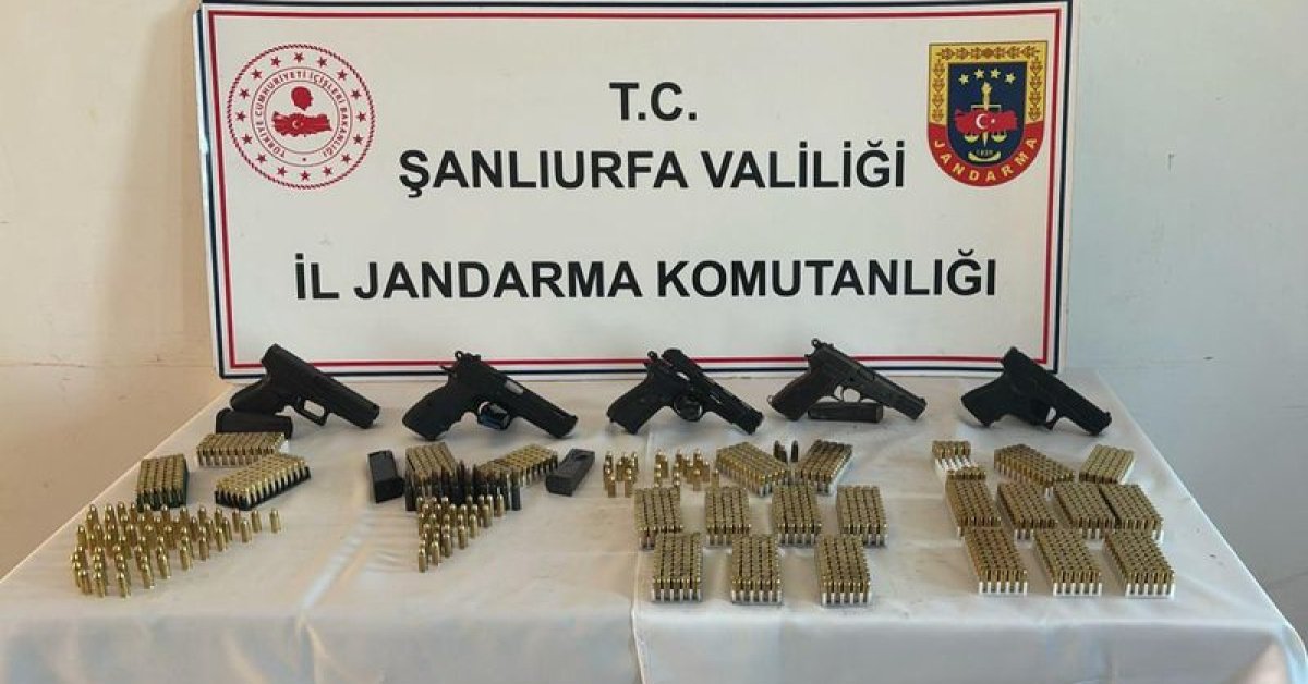 Şanlıurfa'da Silah Kaçakçılığına Yönelik Operasyonda 4 Gözaltı