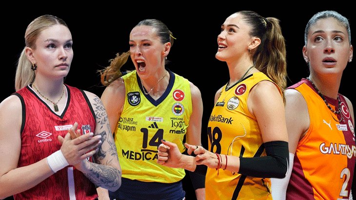 Sultanlar Ligi'nde Derbi Heyecanı: Beşiktaş - Fenerbahçe ve Galatasaray - VakıfBank Maçları!