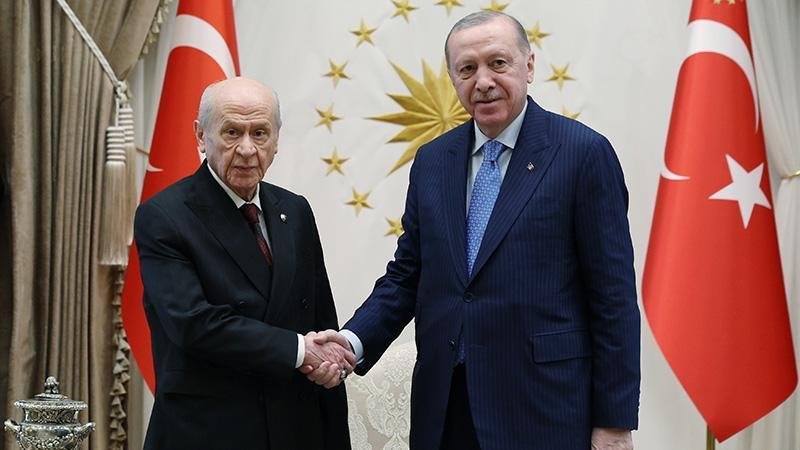 Cumhurbaşkanı Erdoğan, Devlet Bahçeli İle Görüşme Gerçekleştirdi