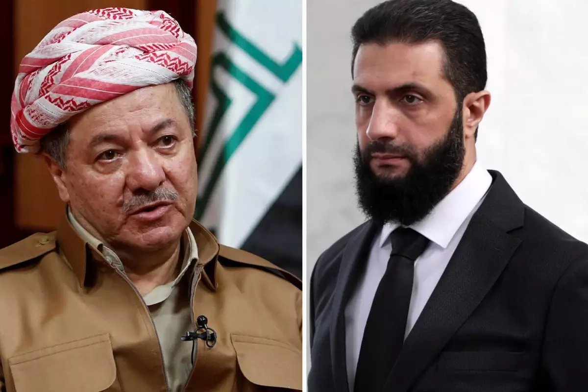Barzani'den Şara'ya Saklı İkaz: Asla Onaylamayacağız