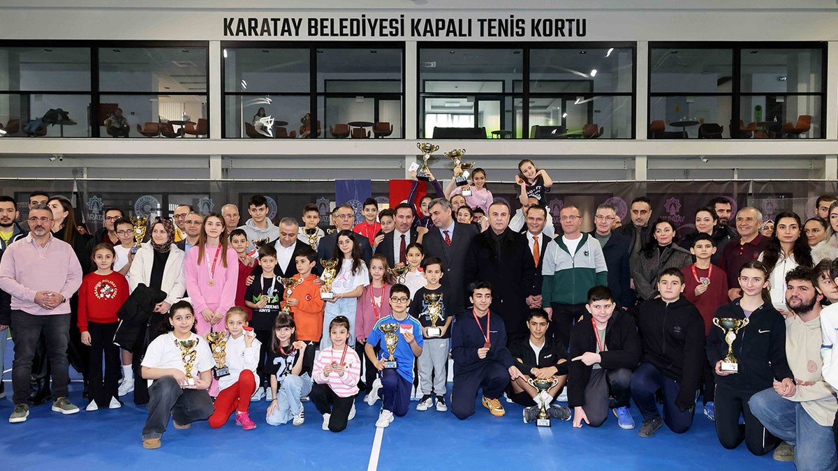 Karatay’da Gerçekleşen Konya Tenis Turnuvası Sonuçlandı