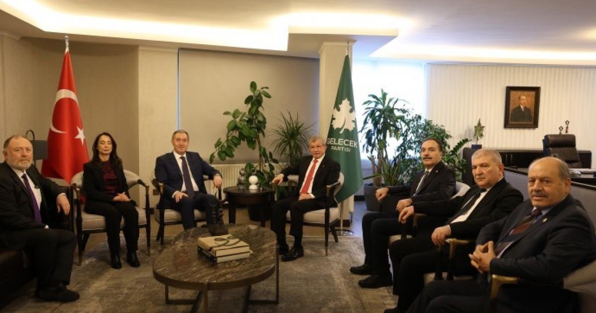 Demokratik Parti'den Gelecek Partisi'ne Ziyaret: Suriye Anlaşması