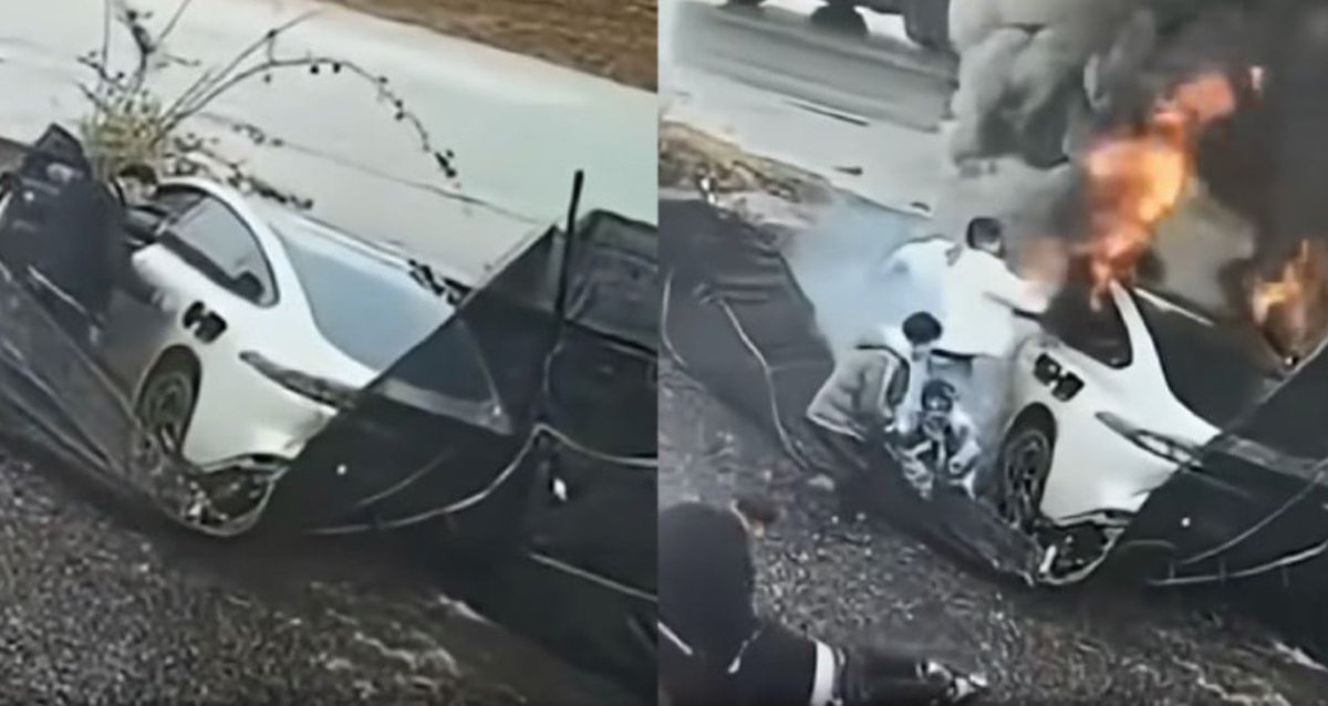 Çin'in Gizli Kapı Kollarını Yasaklamasına Yol Açan Kaza Görüntüleri Yayınlandı