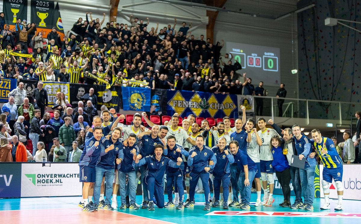 Fenerbahçe Medicana, Orion Stars Doetinchem'i 3-1 Yenerek Galip Geldi