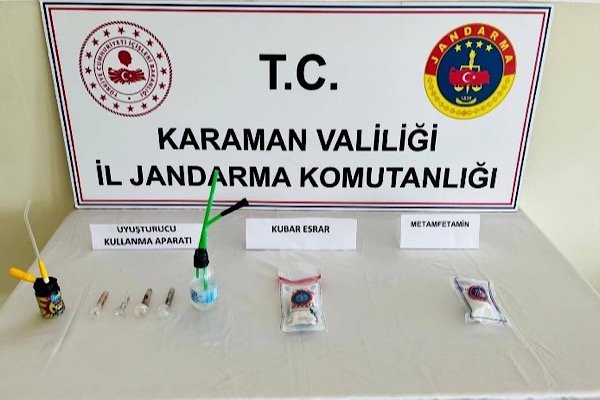 Karaman'da Güvenlik Ve Uyuşturucu Baskını Gerçekleştirildi