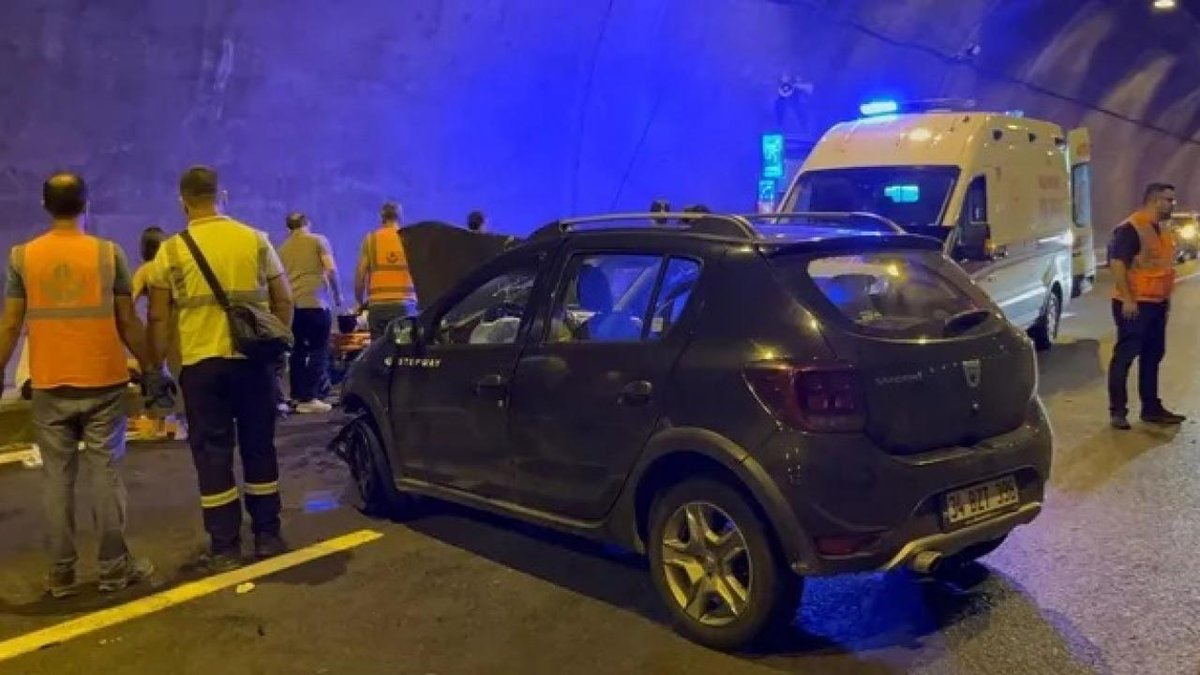 Bolu Dağı Tüneli Çıkışında Korkunç Kaza: Baba Öldü, Oğlu Yaralı!