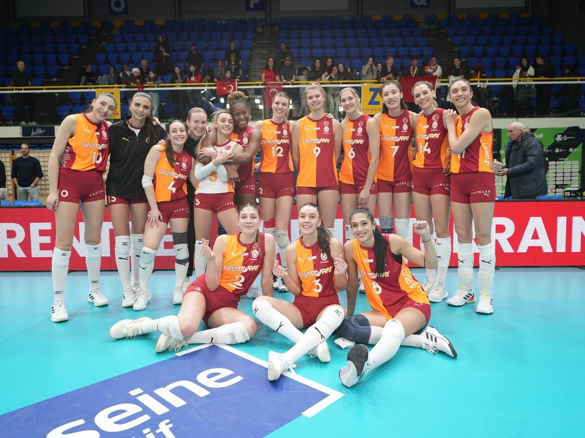 Galatasaray Daikin, Levallois Paris'i 3-2'lik Skorla Yendi