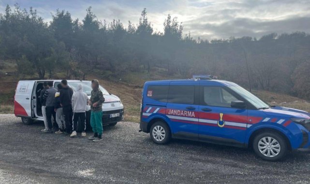 Uşak'ta Düzensiz Göçle Mücadelede 351 Göçmen ve 114 Araç Kontrolü
