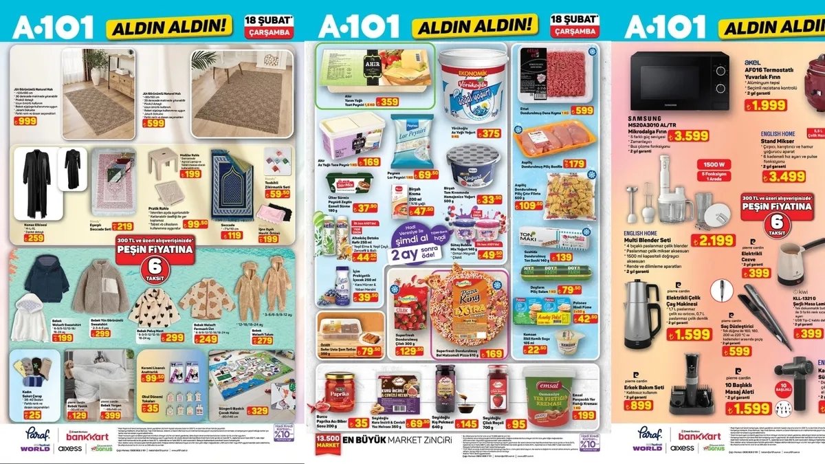 Bu Hafta A101'deki Aktüel Ürünler Neler, İndirim Var Mı?