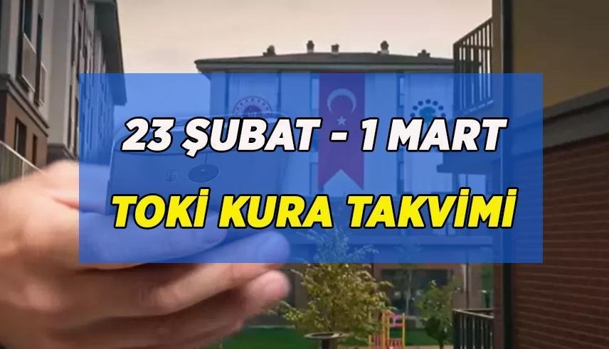 TOKİ Kura Çekimi Yapılacak Şehirler Belli Oldu! Tarihler Açıklandı!