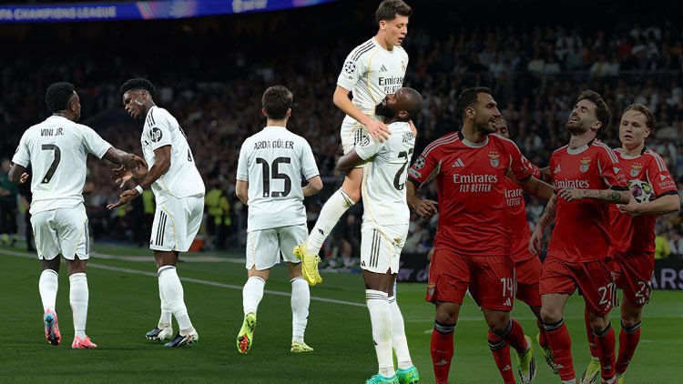 Real Madrid 2-1 Benfica (UEFA Şampiyonlar Ligi) Arda Güler İle