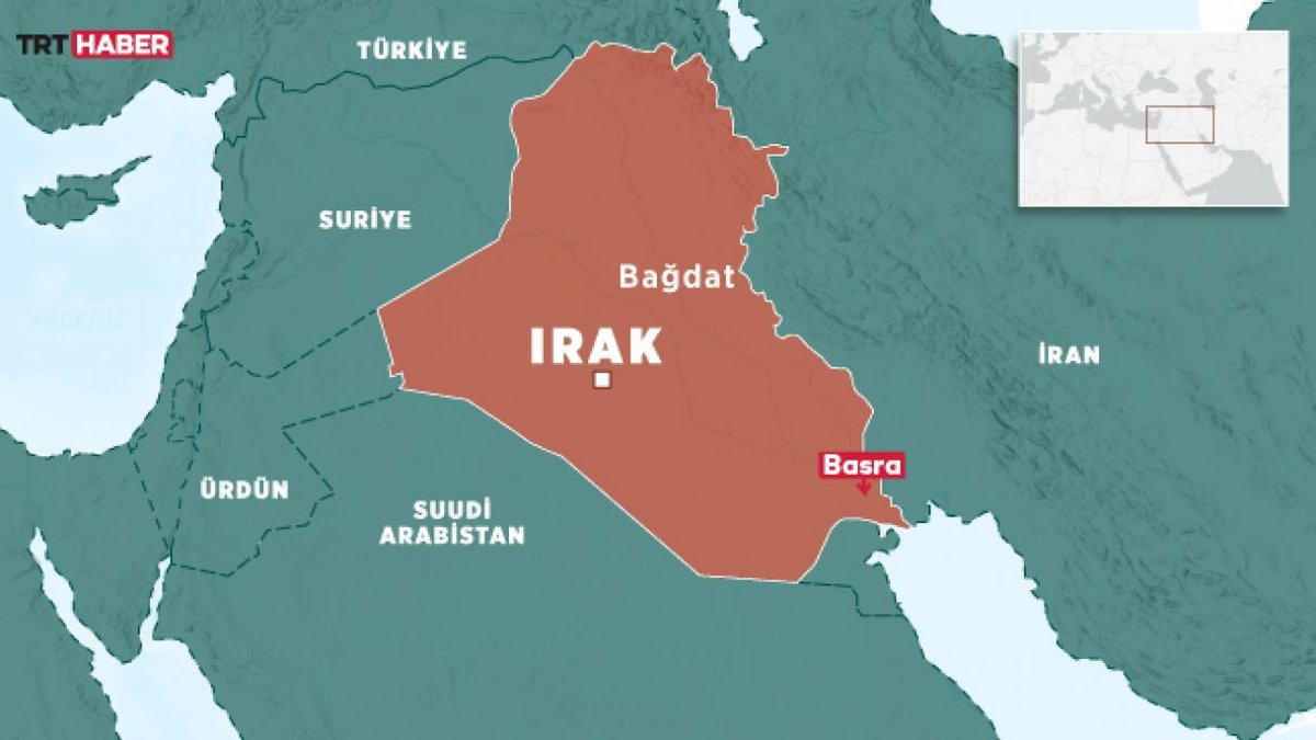 Basra'da Amerikan Askeri Uçağının Düştüğü İddia Ediliyor
