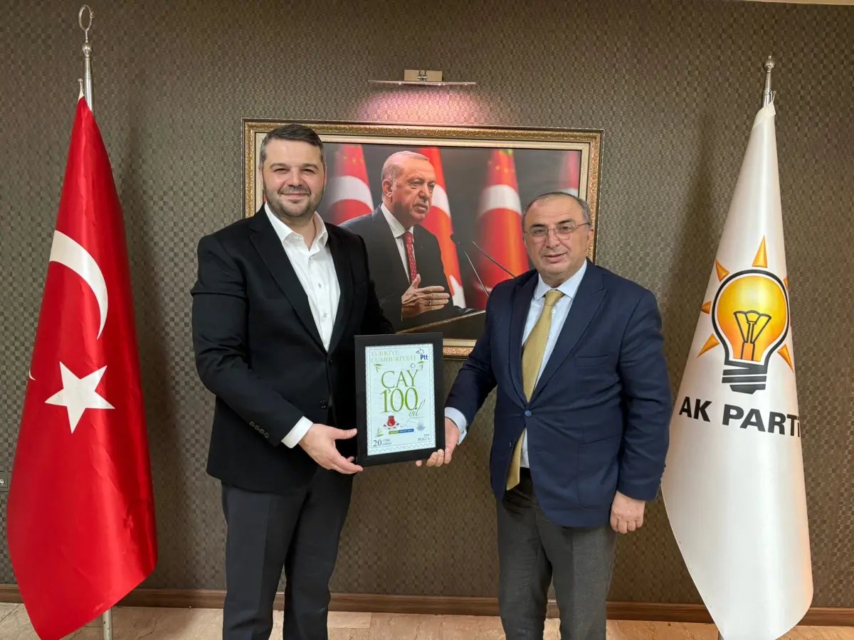 Keçiören AK Parti İlçe Başkanı Ömer Faruk İslam’a RİDEF Ziyareti