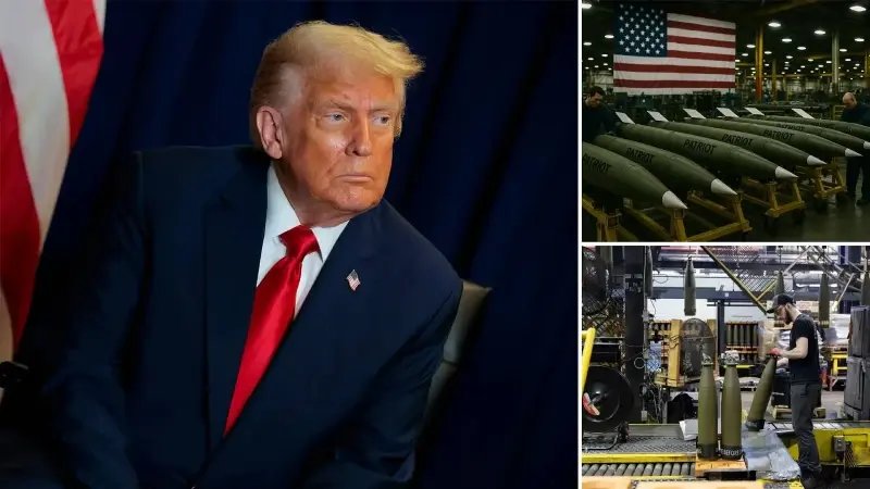 ABD'de 'Stok' Uyarısı: Trump'tan 'Silah Üretimini Dört Kat Artır' Emri