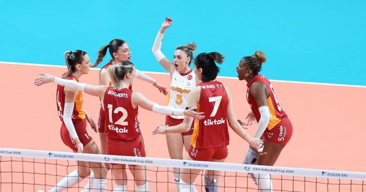 Galatasaray Daikin: 3 - CSO Voluntari 2005: 0 | Karşılaşma Sonucu