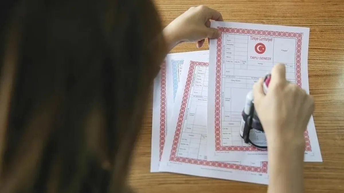 Üç Milyon Vatandaşın Tapu Problemi Nihayet Çözülüyor