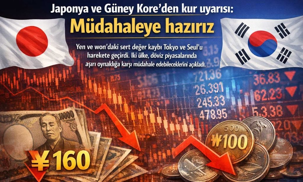 Japonya İle Güney Kore'de Döviz Krizi Alarmı: Müdahale İhtimali