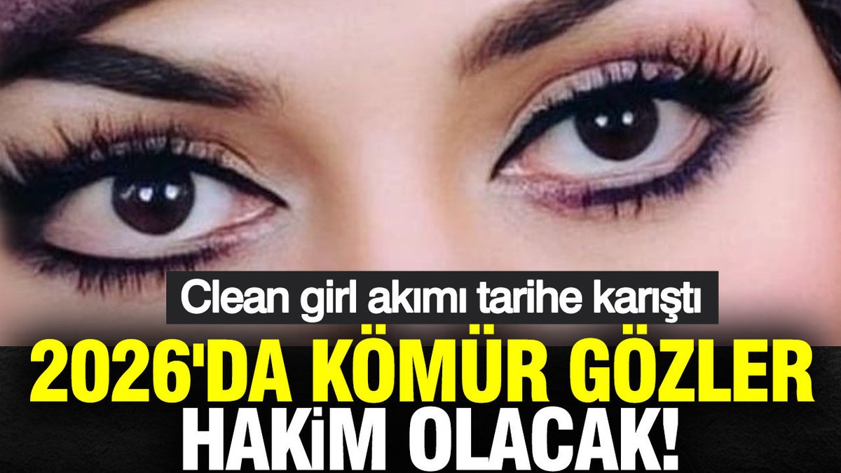 Minimal Makyaj Dönemi Geride Kaldı: Kömür Gözler Şimdi Moda