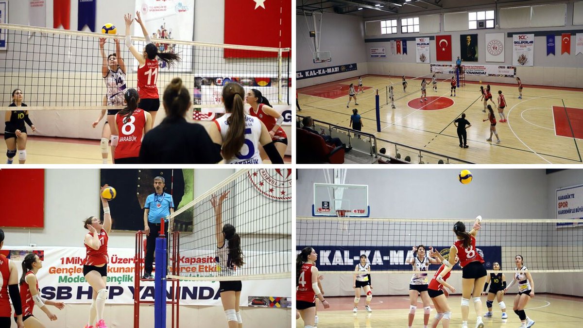 Yıldız Kızlar Voleybol İl Şampiyonası Kazananı Belli Oldu