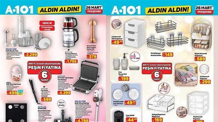 Yeni A101 Aktüel Ürünleri (26 Mart) Hangi Fırsatlar Var?