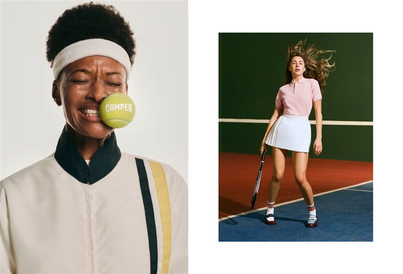 Camper'ın 2026 Bahar/Yaz Koleksiyonu Tenis Esintileri Taşıyor