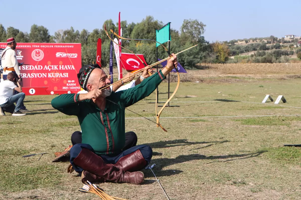 Adana'da Geleneksel Türk Okçuluk Kupası Bugün Başlıyor