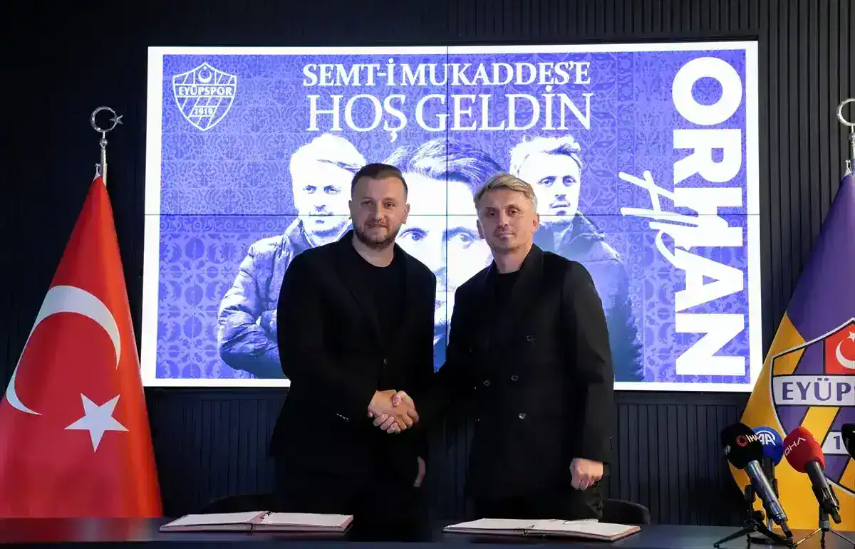 Eyüpspor, Orhan Ak ile 3 yıllık sözleşme imzaladı!