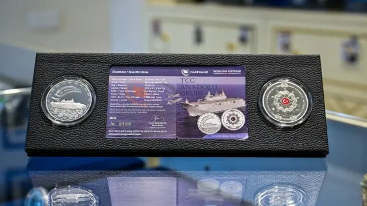TCG Anadolu İçin Özel Hatıra Parası Satışa Çıktı: 3 Bin Adet Basıldı