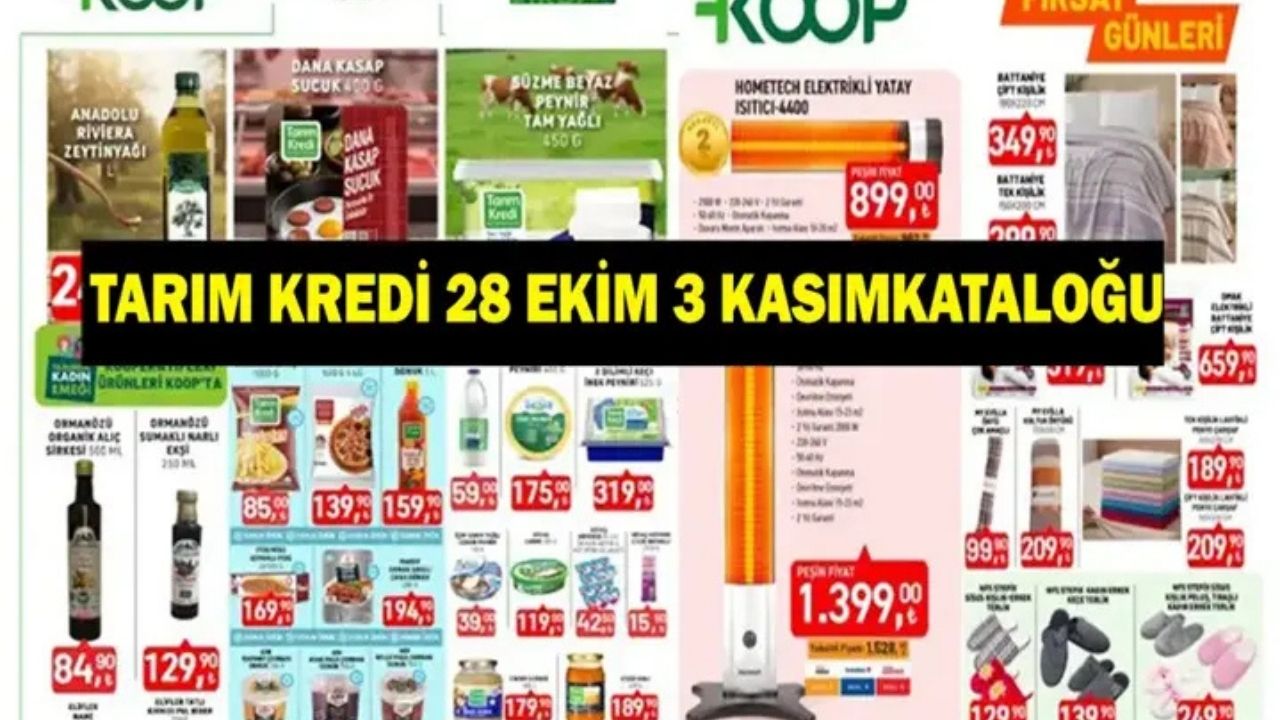 Tarım Kredi 2 Kasım 2026 Aktüel Kataloğu: İndirimli Ürünler