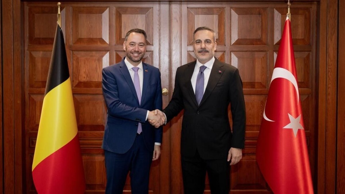 Bakan Fidan, Belçika Dışişleri Bakanı Prevot ile Ankara’da Görüştü