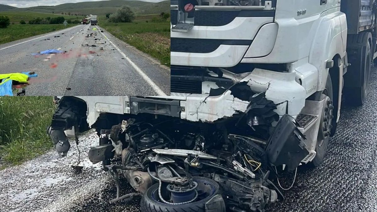 Afyonkarahisar’da Korkunç Kaza: Tırın Altına Giren Motosikletin Sürücüsü Hayatını Kaybetti