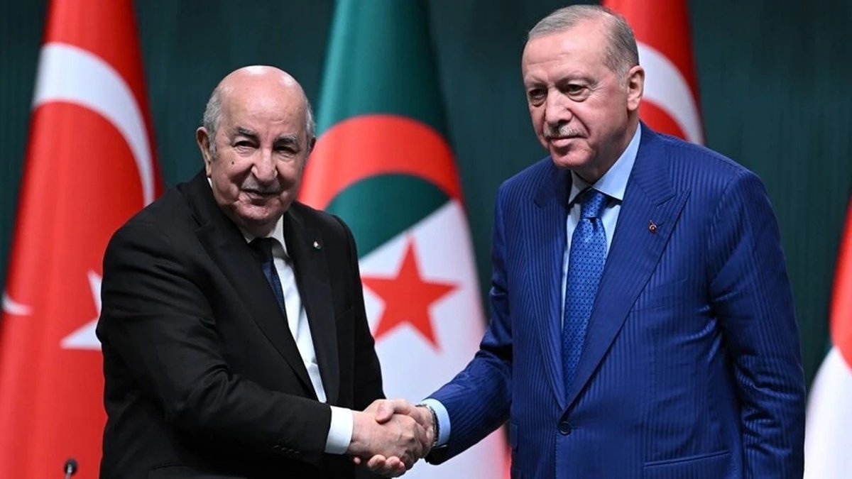 Erdoğan ve Tebbun Görüştü: Türkiye-Cezayir İşbirliği Güçleniyor