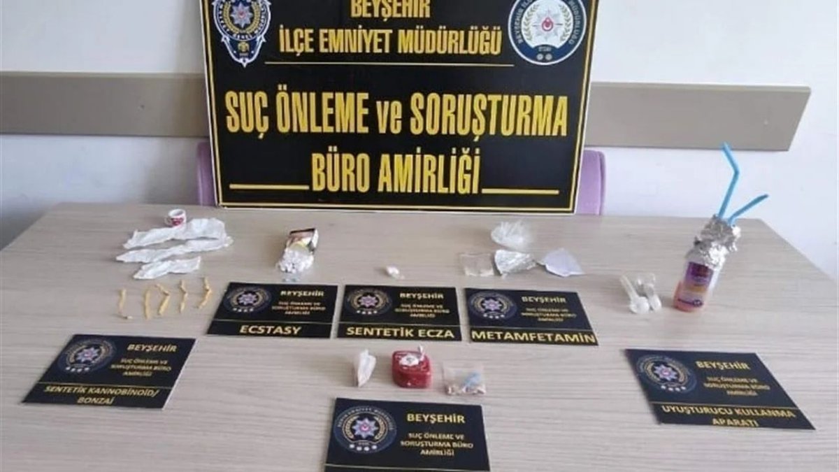 Beyşehir’de Narkotik Operasyonu İki Şüpheli Tutuklandı