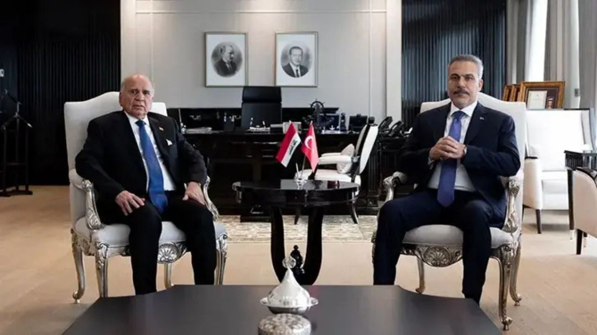 Fidan Ve Iraklı Mevkidaşından Stratejik İş Birliği Mesajı
