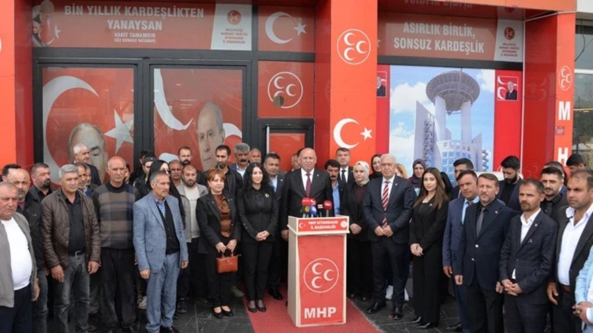 Diyarbakır’da 500 Kişi MHP'ye Katıldı: Yeni Hedef 2028 Seçimleri