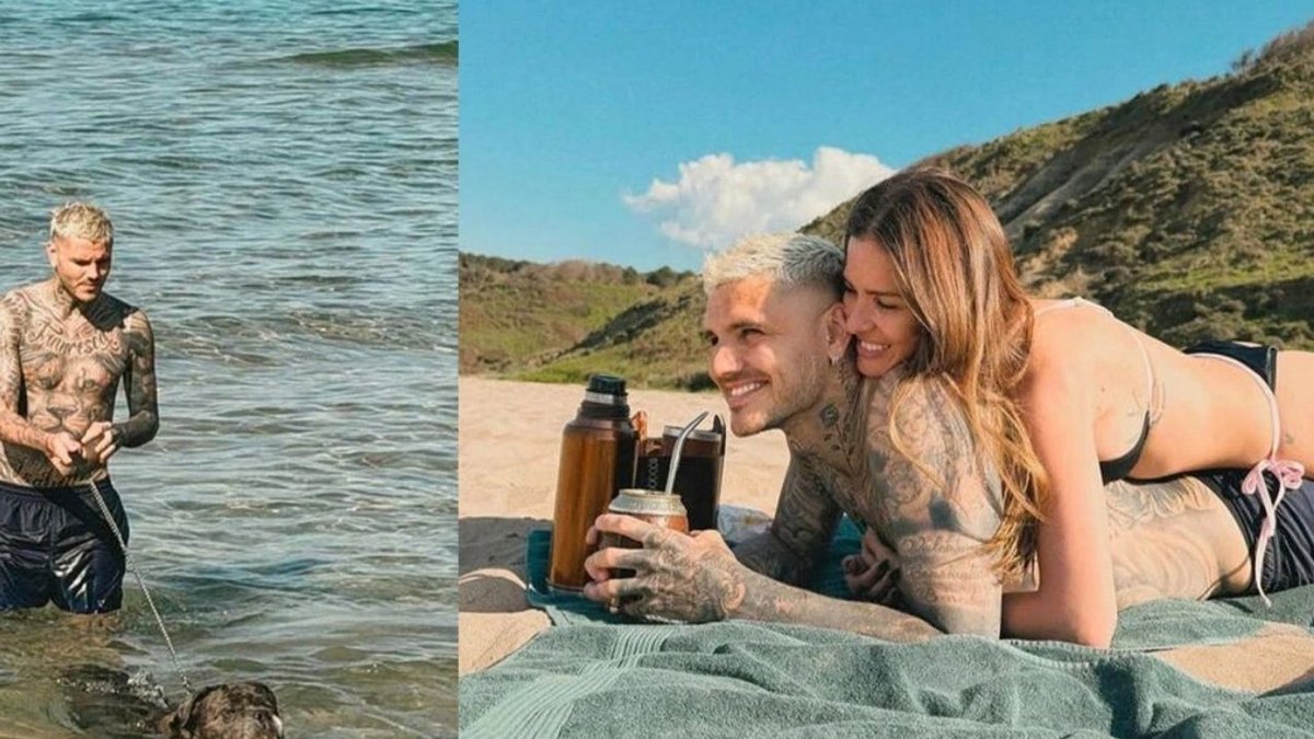 Mauro Icardi ve China Suarez, Şile’de Denizin Keyfini Çıkardı