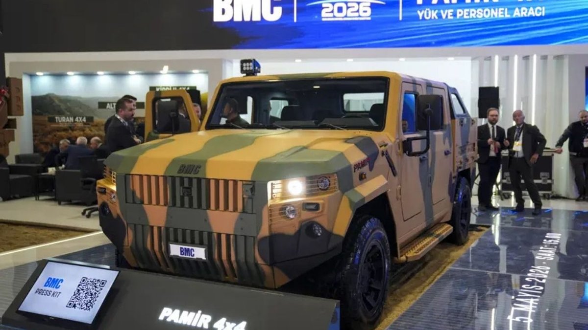 Türkiye’nin Yeni Savunma Gücü PAMİR 4x4 İlk Kez Görücüye Çıktı