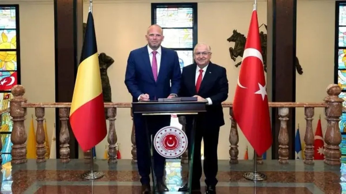 Bakan Güler, Belçikalı Mevkidaşı Francken ile Ankara’da Görüştü