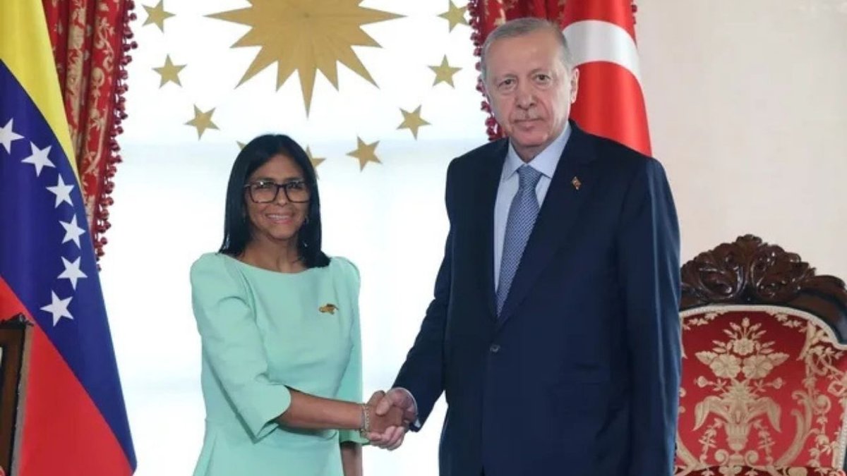 Erdoğan ve Rodriguez Görüştü: Türkiye-Venezuela Ticaret Hedefi 3 Milyar Dolar