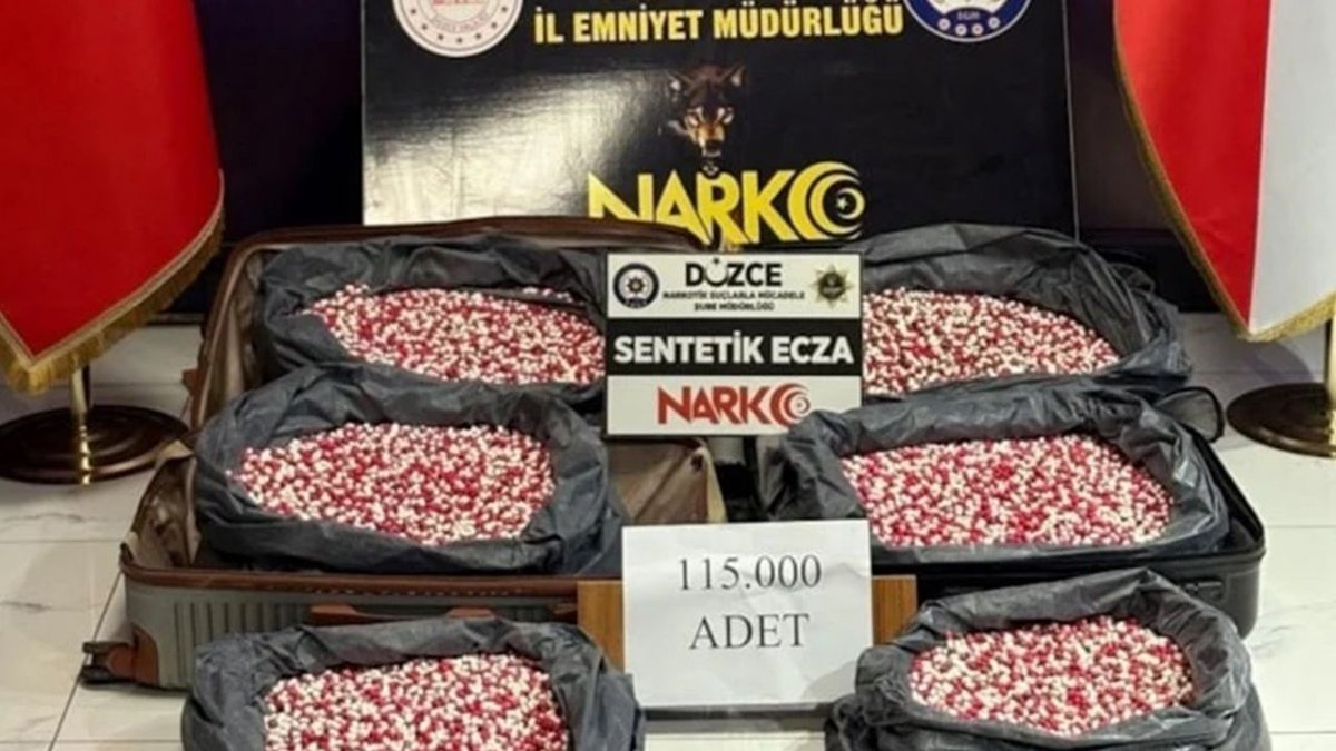 Düzce Sentetik Hap Operasyonu