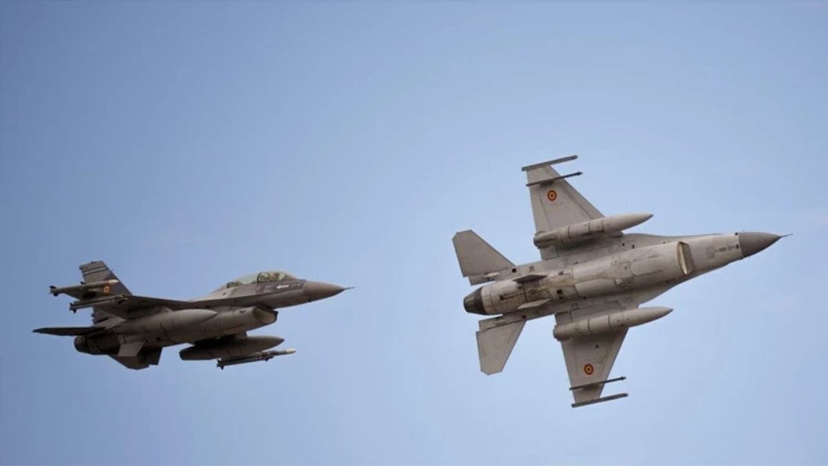 Romanya’da İHA Alarmı F-16 Jetleri Harekete Geçti Sınır İhlaline Müdahale