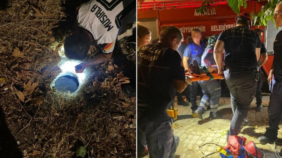 Manavgat’ta Kuyuya Düşen 6 Yaşındaki Çocuk Kurtarıldı
