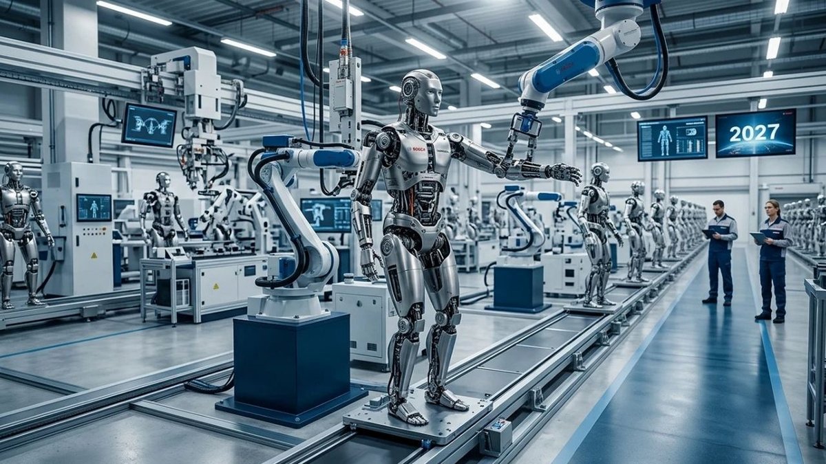 Bosch’tan İnsansı Robot Hamlesi: Seri Üretim İçin Tarih Belli Oldu
