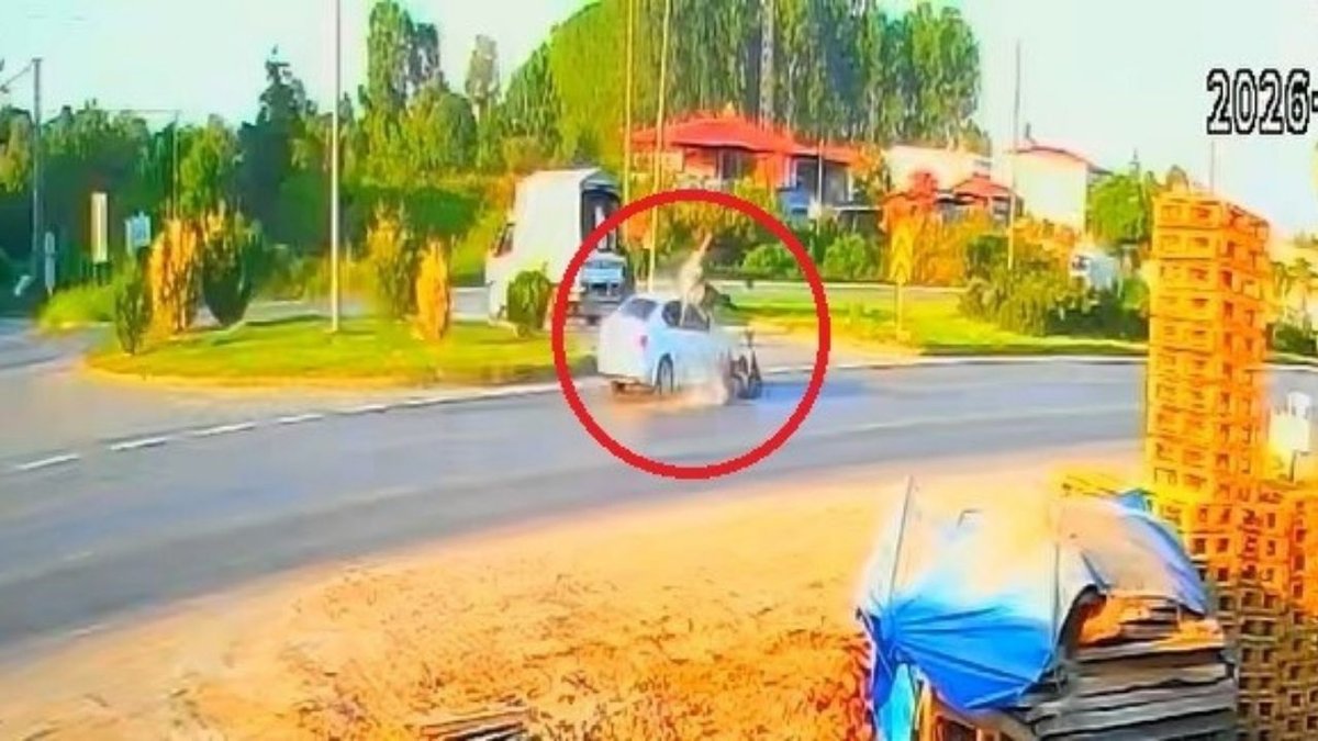 Samsun’da Bisikletli Genç Kızın Hayatını Kaybettiği Kaza Kamerada