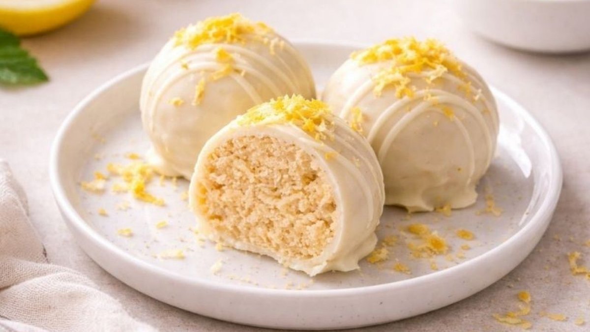 Limonlu Cheesecake Topları Tarifi: Pratik ve Şık Atıştırmalık