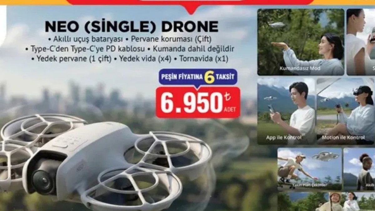 BİM 19 Haziran 2026 Aktüel Kataloğu Yayınlandı: DJI Drone ve Teknoloji Ürünleri Rafta